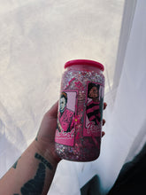 Load image into Gallery viewer, 16 oz Pink Halloween Snowglobe (Glass)
