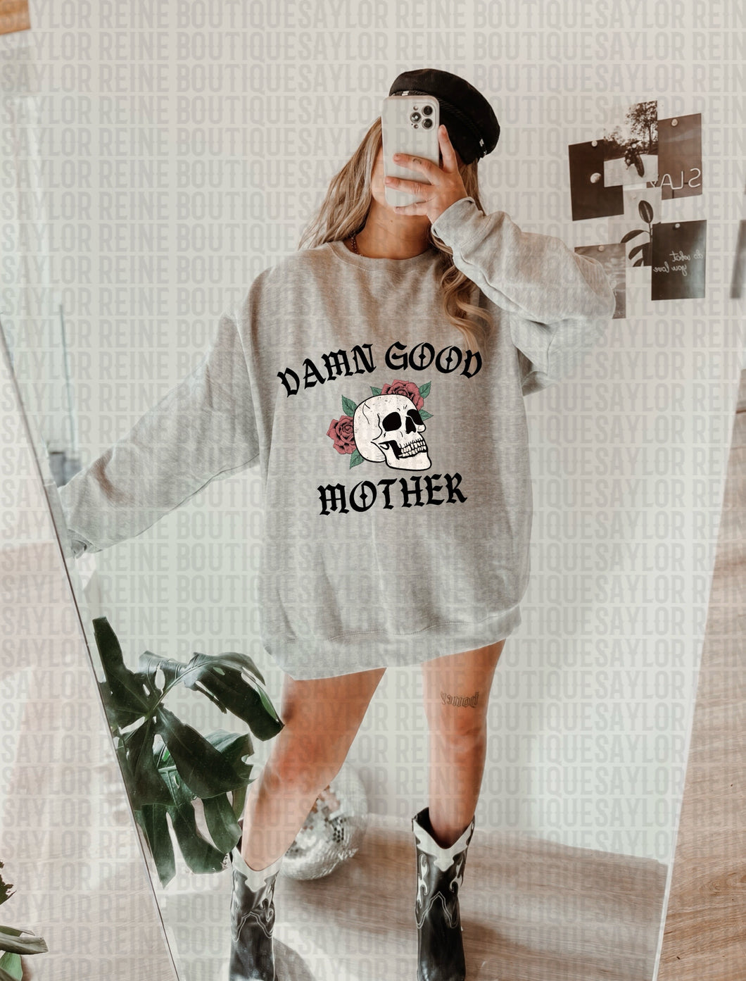 Damn Good Mother Crewneck
