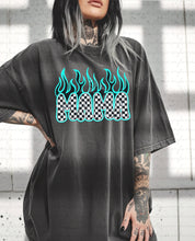 Load image into Gallery viewer, Checkered Teal Mama Shirt
