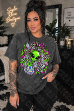 Load image into Gallery viewer, Peace Alien Girly Shirt

