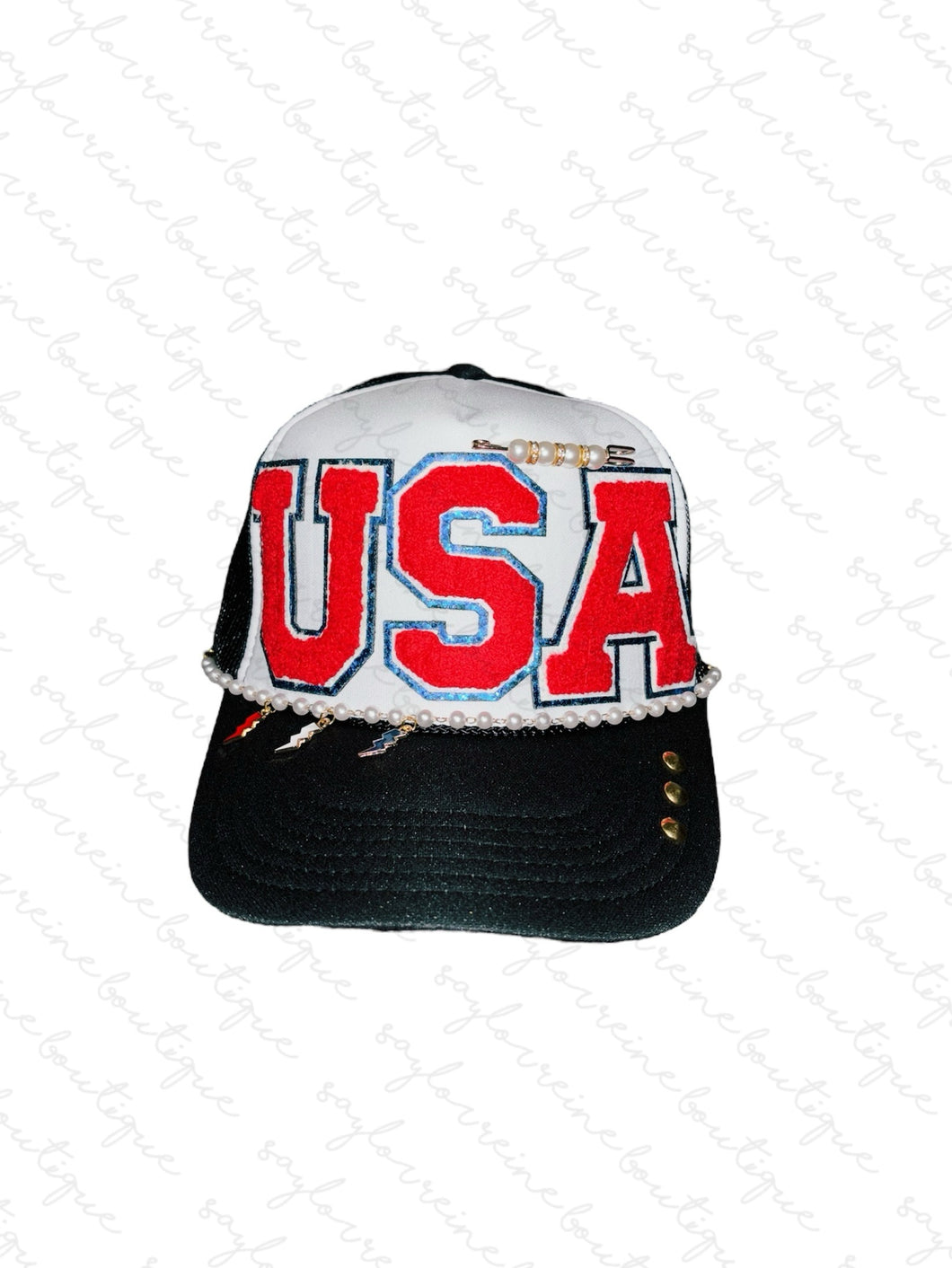 USA : Black Trucker
