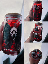 Load image into Gallery viewer, 16 oz Ghostface Bows Blood Drip (Glass)
