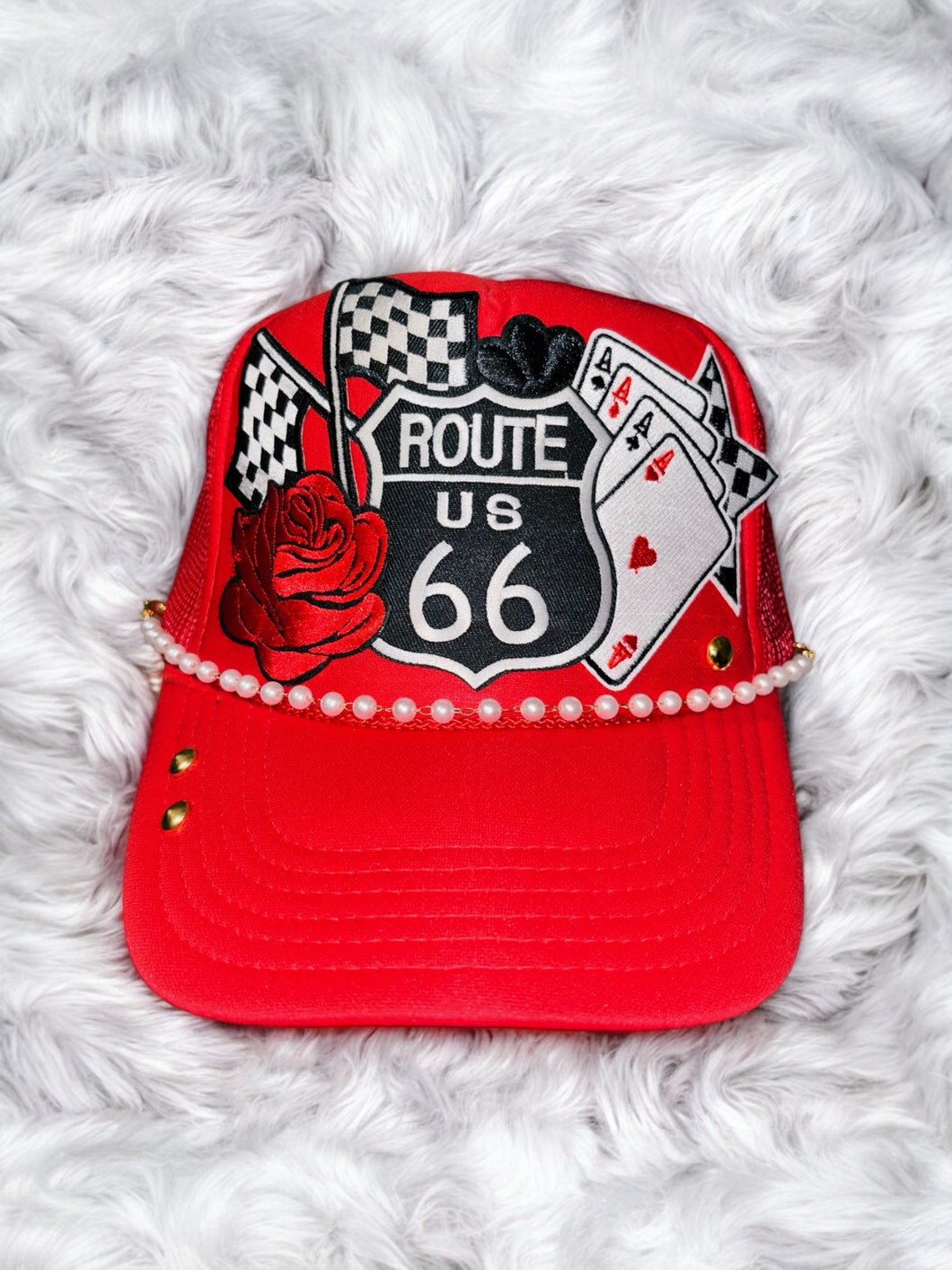 Route 66: Red Trucker