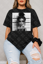Load image into Gallery viewer, B/W Mugshot Bratz Shirt
