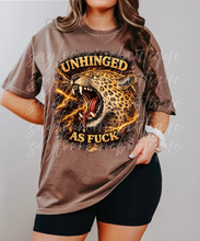 Load image into Gallery viewer, Unhinged As Fuck Leopard 1 Shirt
