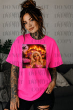 Load image into Gallery viewer, Pink Fire Barbie Shirt
