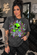 Load image into Gallery viewer, Middle Finger Alien Shirt
