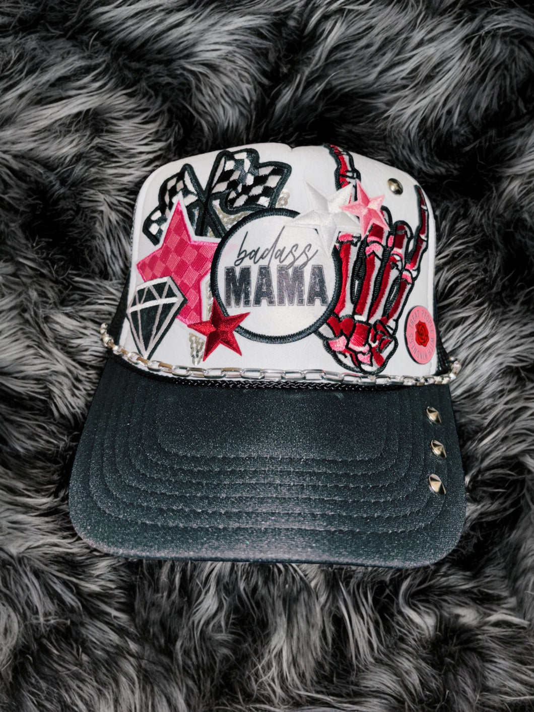 Badass Mama : B/W Trucker