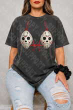 Load image into Gallery viewer, Horror Swim Top Shirt
