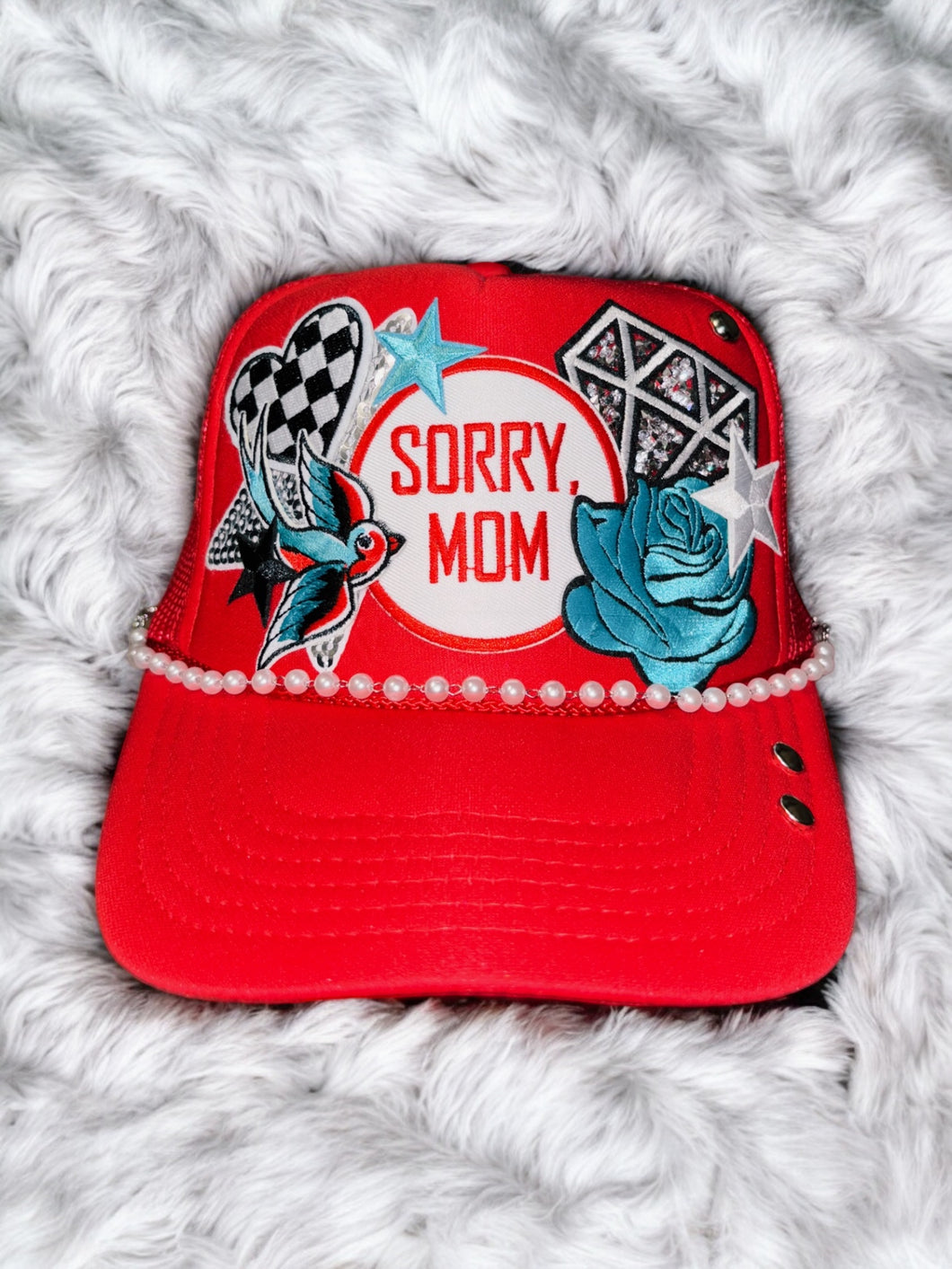Sorry Mom : Red Trucker