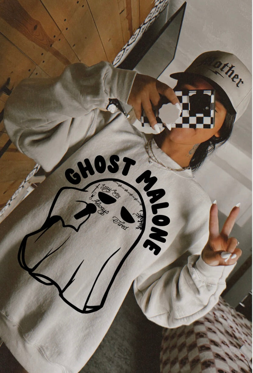 Ghost Malone Crewneck