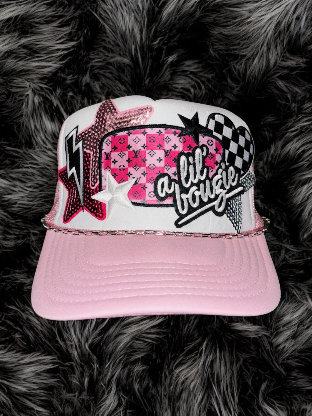 Pink Bougie  : P/W Trucker