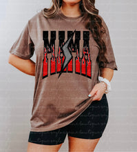 Load image into Gallery viewer, Red/ Black Mama Shirt
