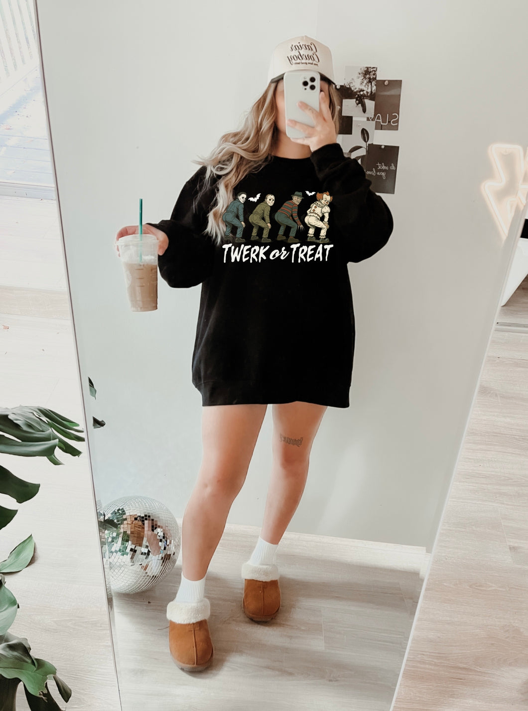 Twerk Or Treat Crewneck (Black)