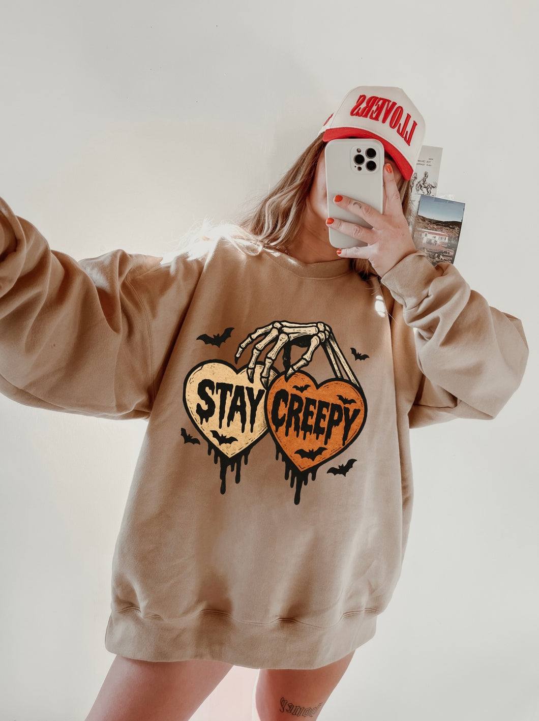 Stay Creepy Crewneck