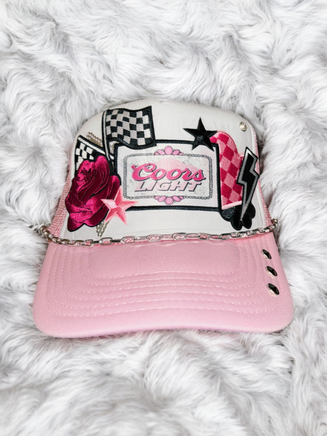 Pink Beer: Baby Pink Trucker