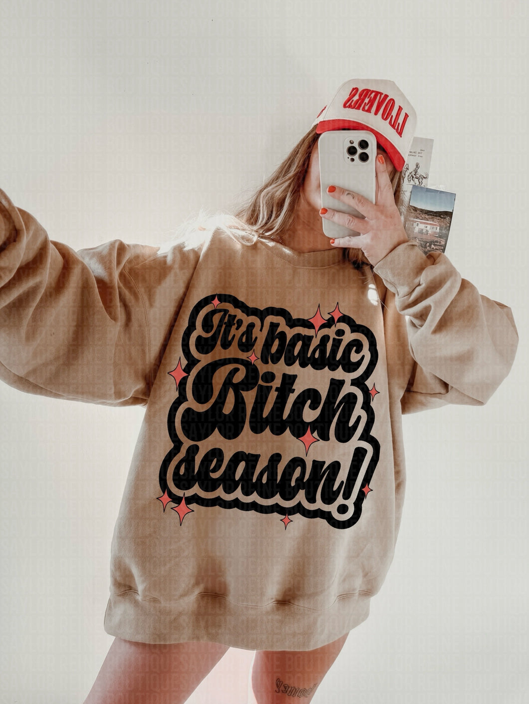 Basic Bitch Season Crewneck