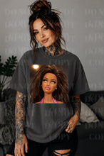 Load image into Gallery viewer, Eye roll Brunette Barbie Shirt
