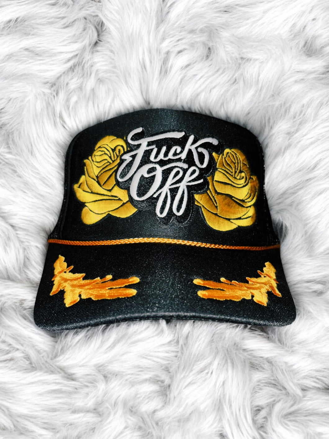 Fuck Off  : B/G Trucker