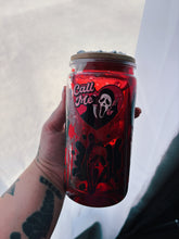 Load image into Gallery viewer, 16 oz Ghostface Bows Blood Drip (Glass)
