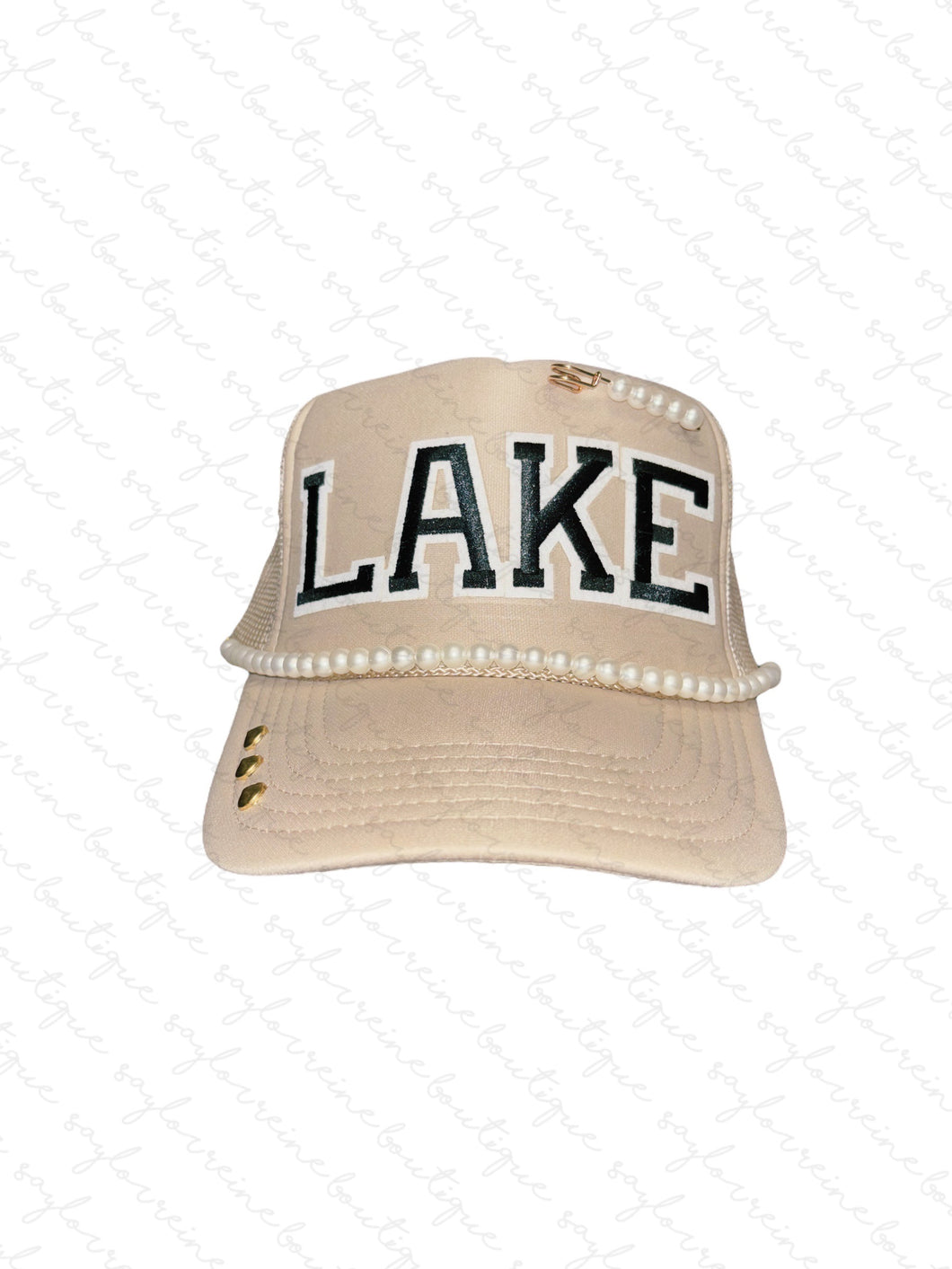 LAKE : Khaki Trucker