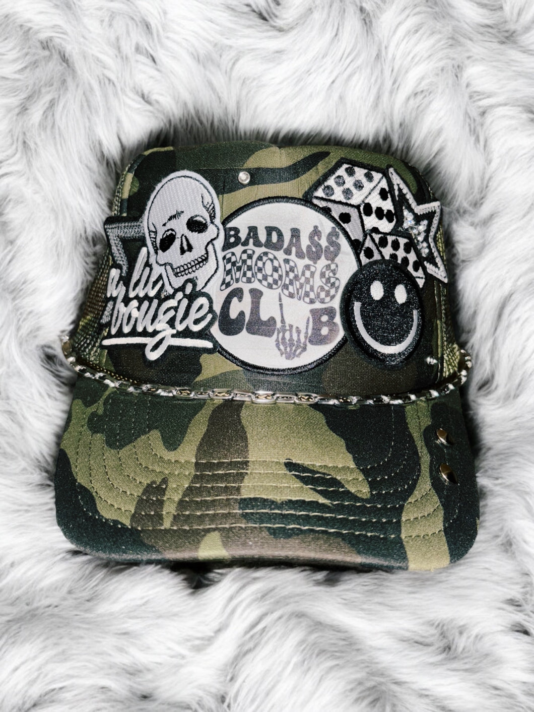 Badass Moms Club: Camo Trucker