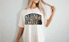 Load image into Gallery viewer, Checkered/Leopard/ Zebra Mama Shirt
