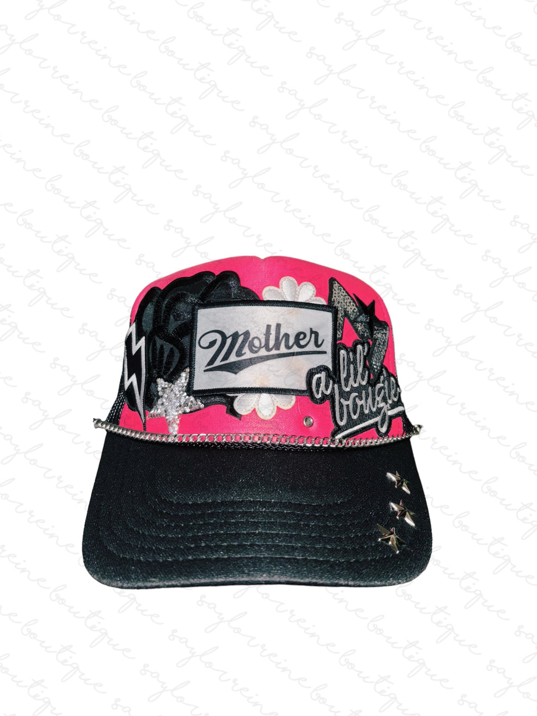 Mother: Hot Pink / Black Trucker