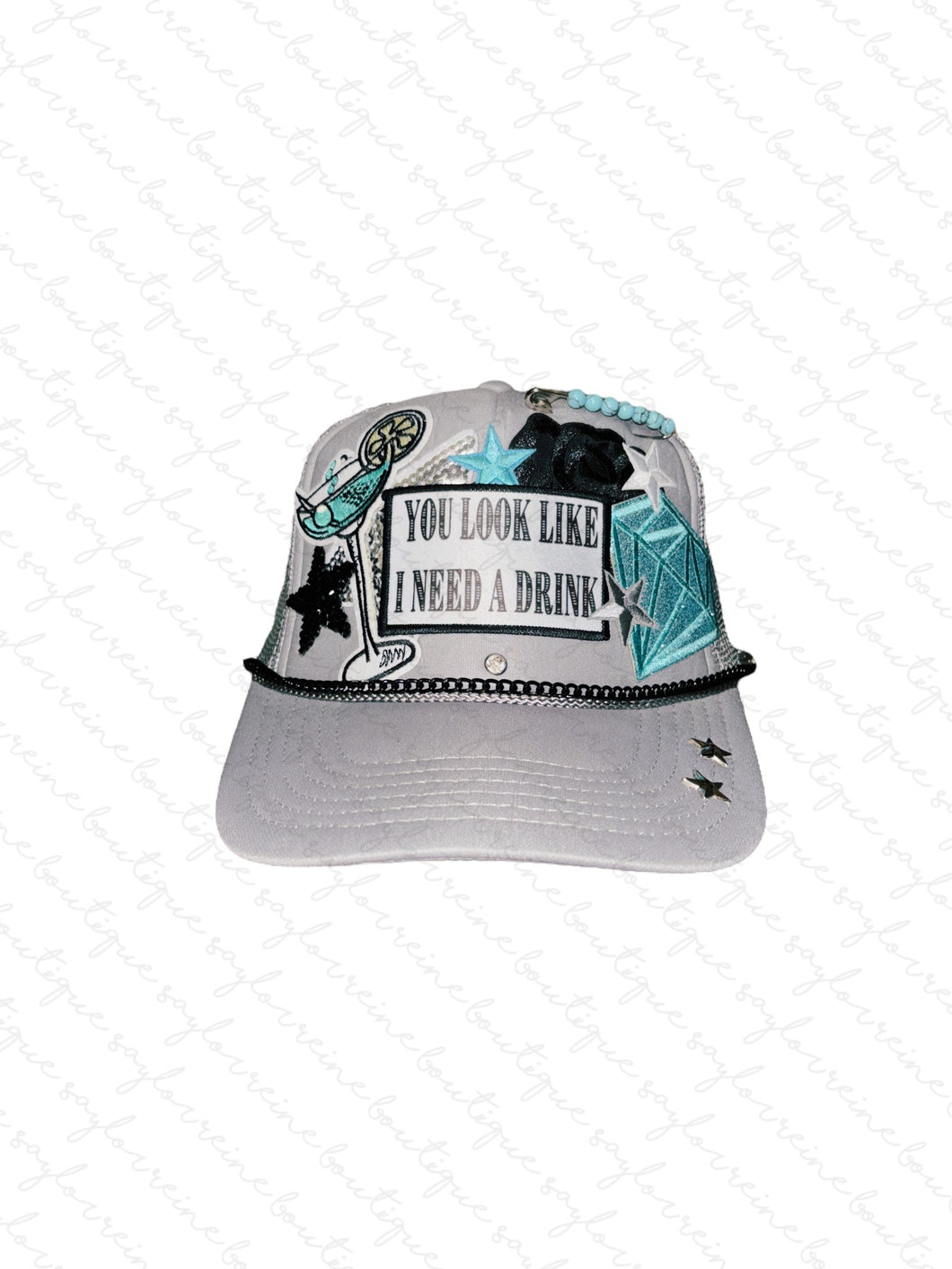 You Look Like I Need A Drink : Gray Trucker