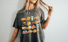 Load image into Gallery viewer, Food Collage Shirt

