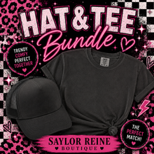 Load image into Gallery viewer, Trucker Hat &amp; T Shirt Bundle
