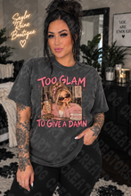 Load image into Gallery viewer, Too Glam To Give A Damn Barb Shirt
