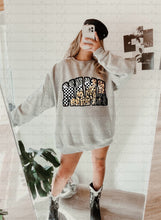 Load image into Gallery viewer, Checkered/Leopard/Zebra Mama Crewneck
