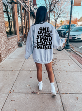 Load image into Gallery viewer, One Overstimulated Bitch Crewneck
